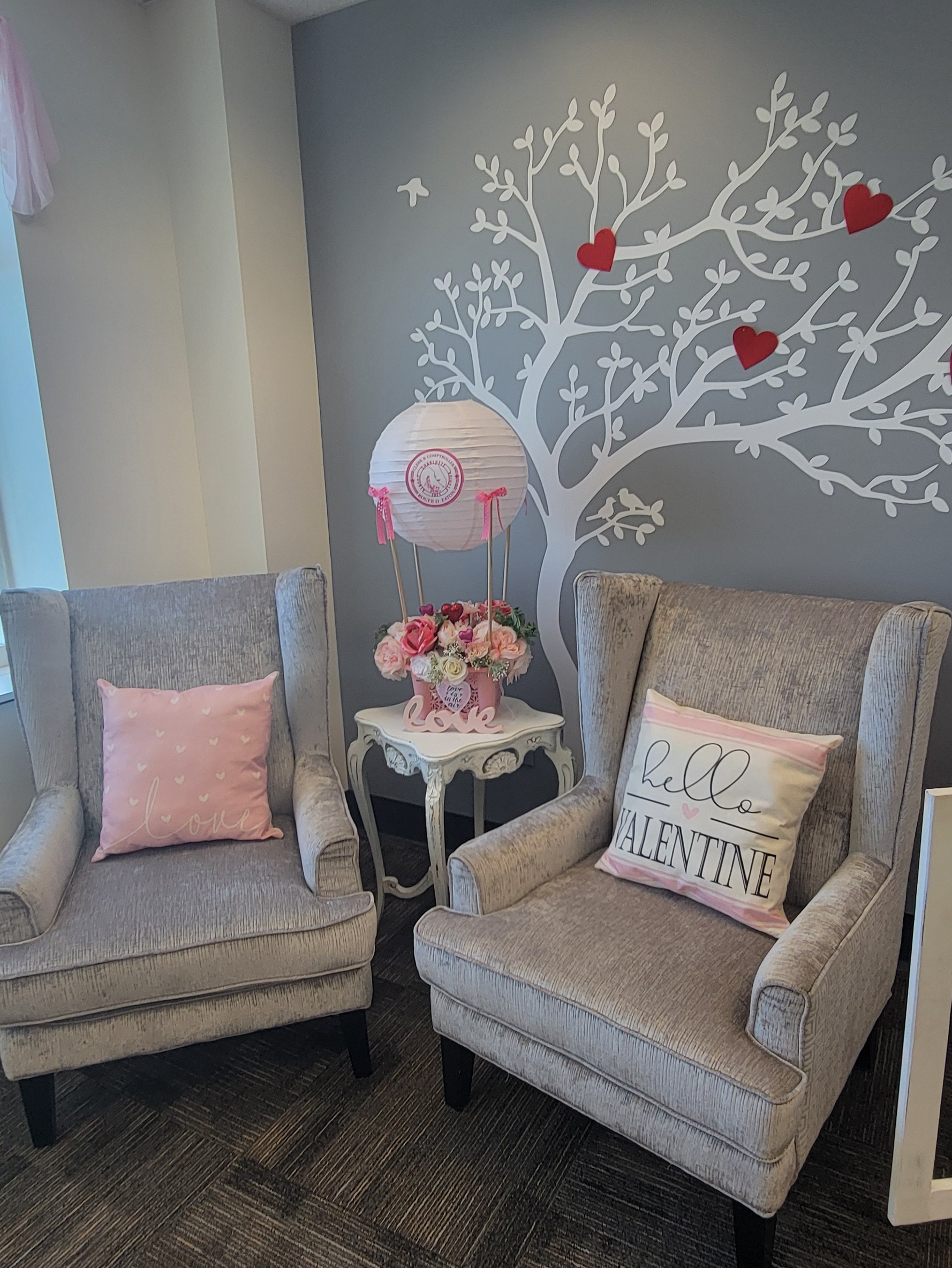 Valentine wedding theme