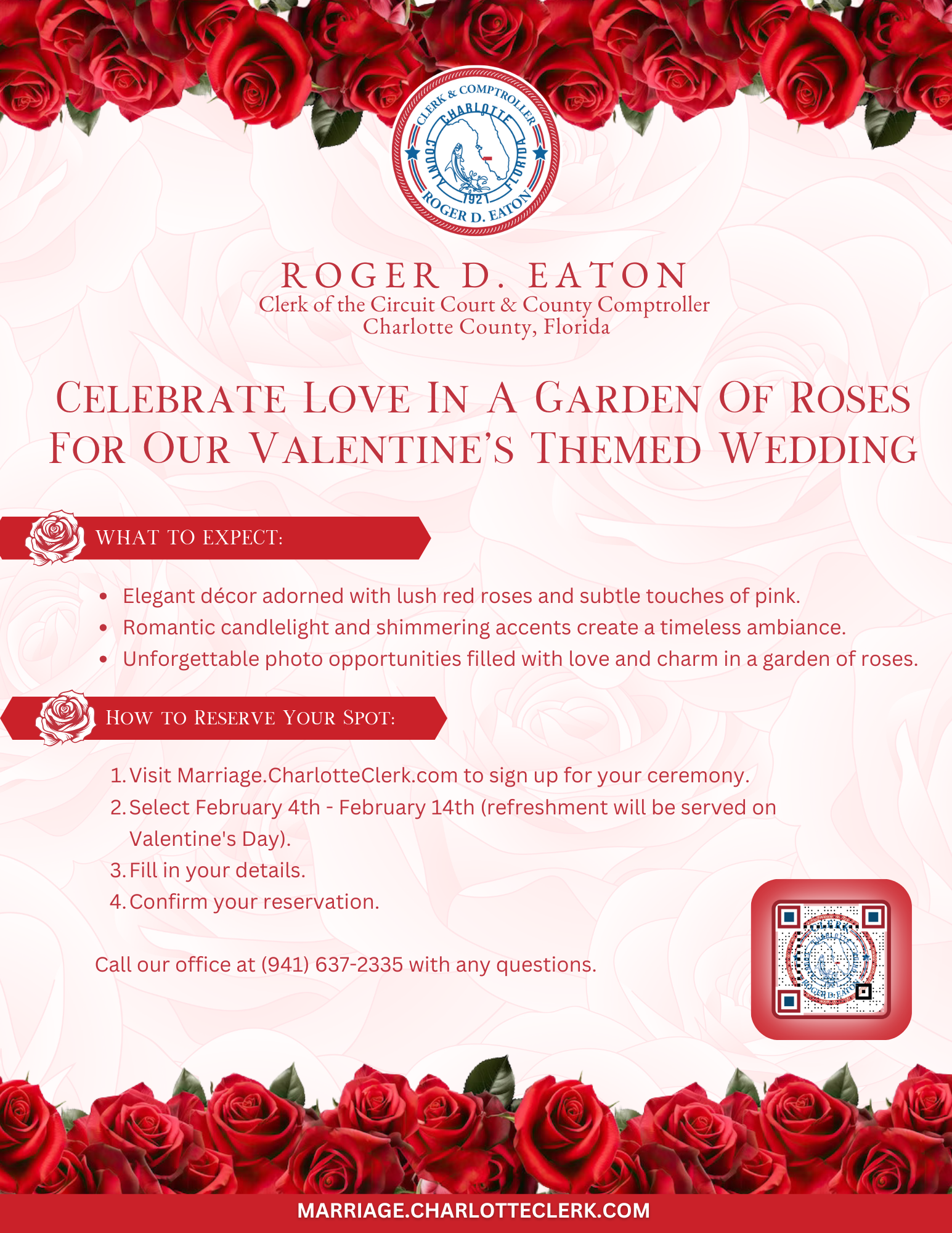 Celebrate Love in a Garden of Roses